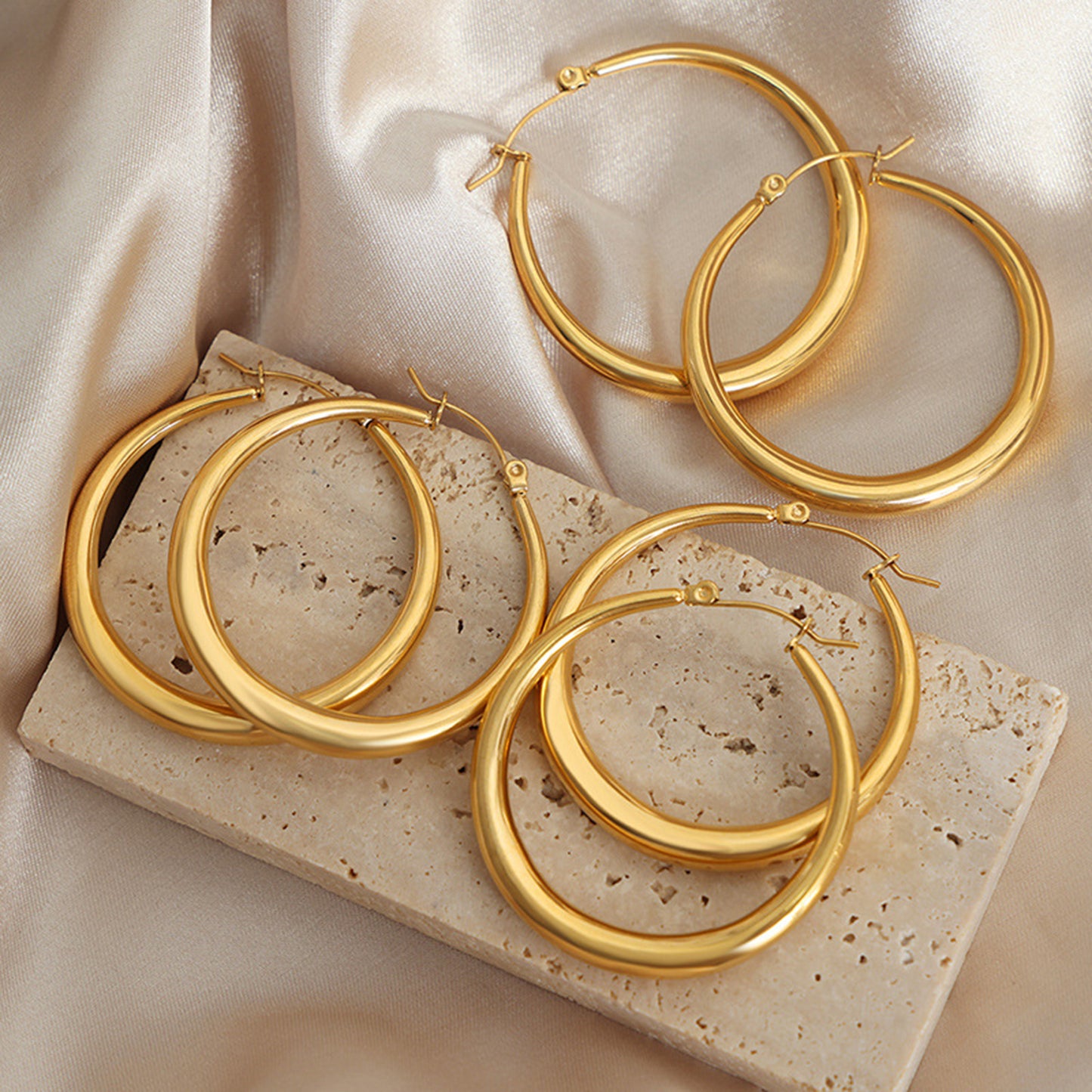 O Hoop Earrings Jewelry