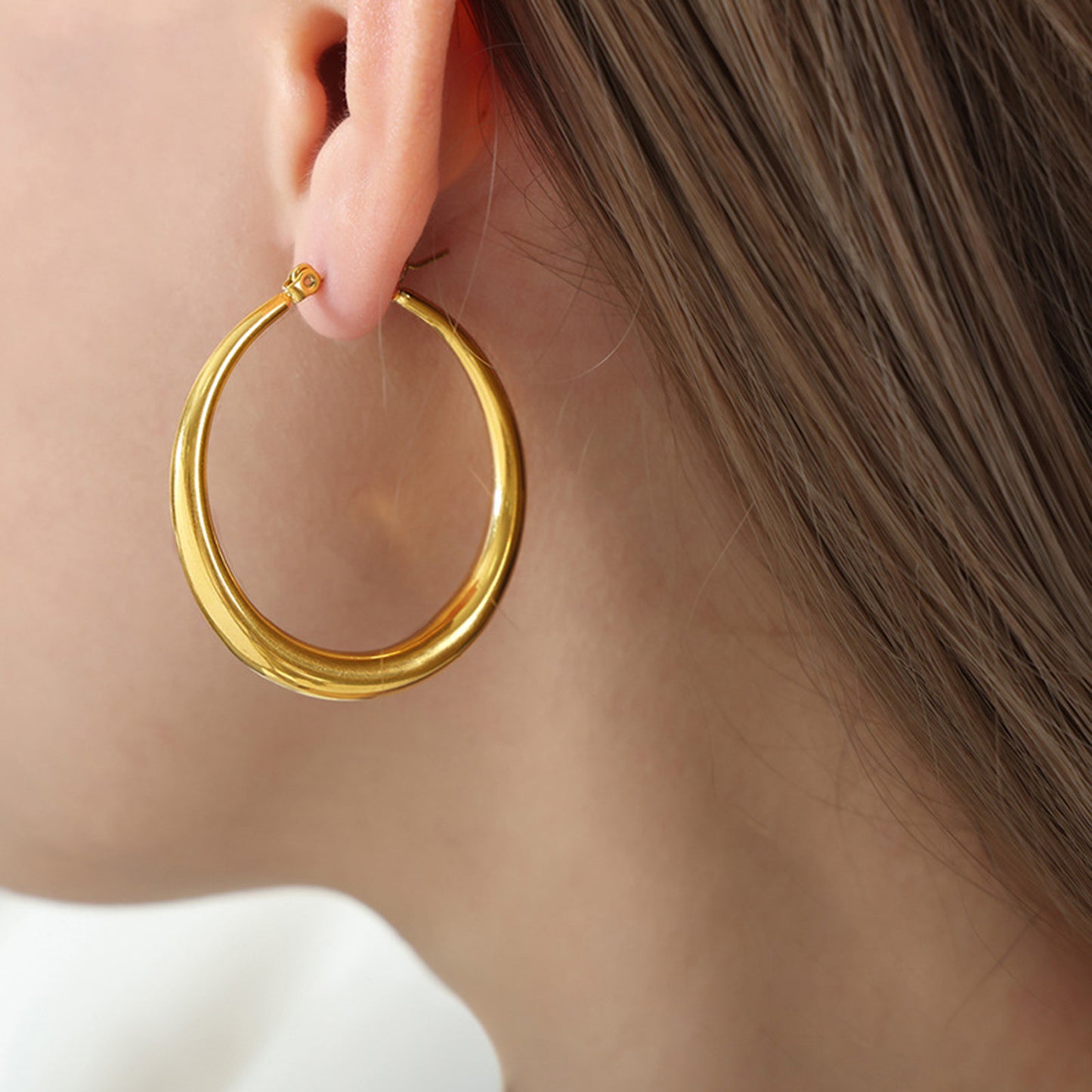 O Hoop Earrings Jewelry