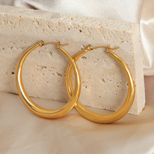 O Hoop Earrings Jewelry