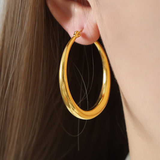 O Hoop Earrings Jewelry