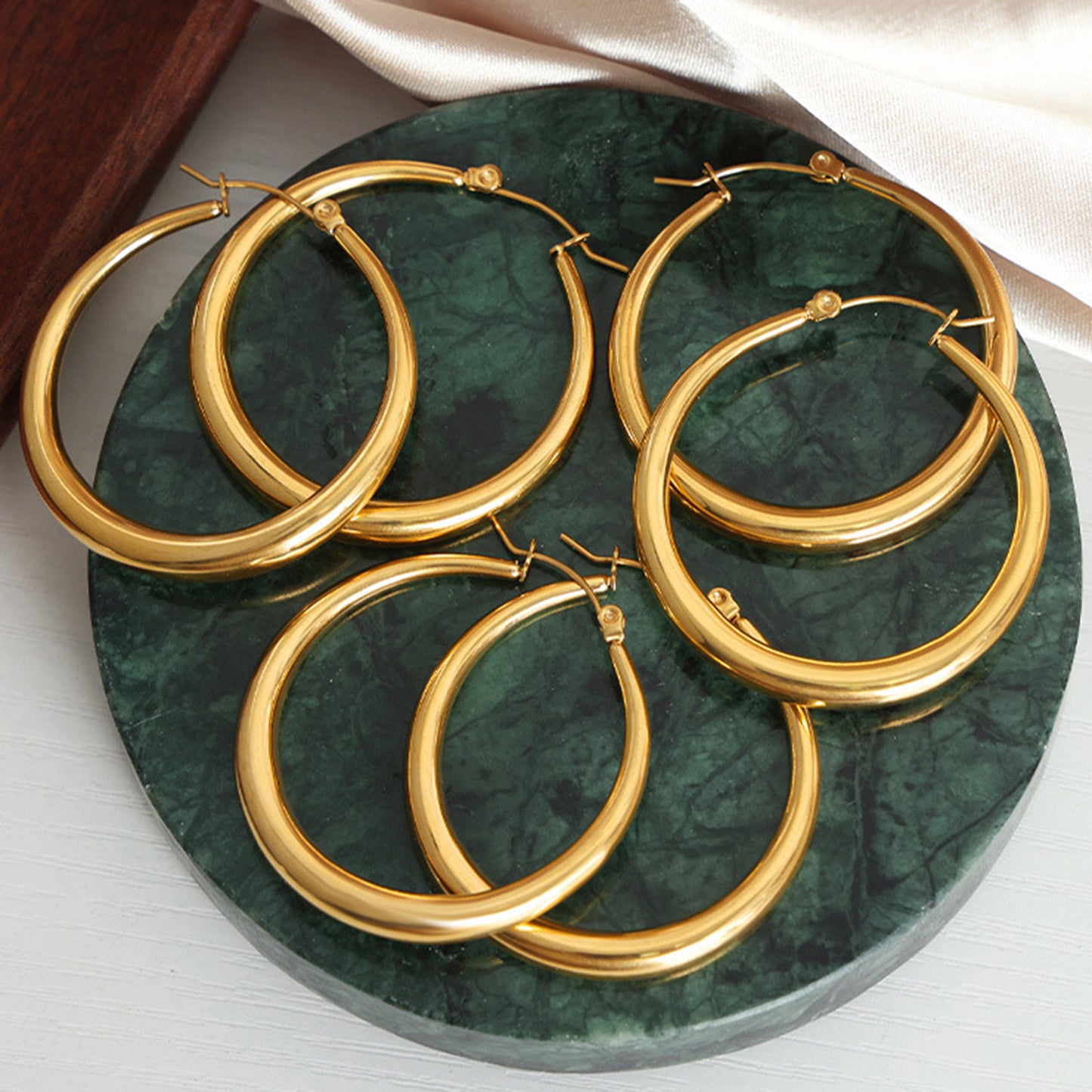 O Hoop Earrings Jewelry